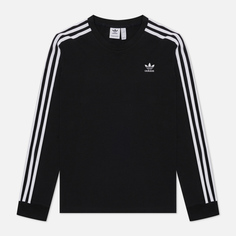 Женский лонгслив adidas Originals Adicolor Classics, цвет чёрный, размер M