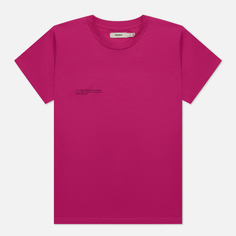 Женская футболка PANGAIA Lightweight Fitted, цвет розовый