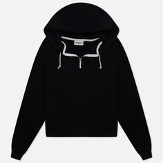 Женская толстовка Uniform Bridge Half Zip Up Hoodie, цвет чёрный