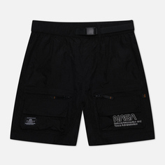Мужские шорты Alpha Industries NASA Utility, цвет чёрный