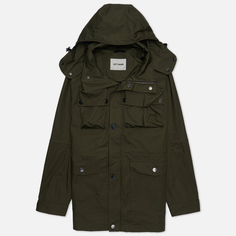 Мужская куртка парка Left Hand Sportswear Figna Field, цвет оливковый