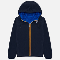 Мужская флисовая куртка K-Way Jacques Polar Reversible, цвет синий, размер S