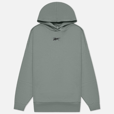 Женская толстовка Reebok Lux Oversized Hoodie, цвет зелёный, размер XS