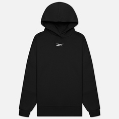 Женская толстовка Reebok Studio Recycled Oversize Hoodie, цвет чёрный
