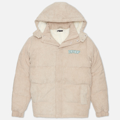 Мужской пуховик RIPNDIP Intertwined Corduroy Puffer, цвет бежевый