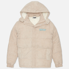 Мужской пуховик RIPNDIP Intertwined Corduroy Puffer, цвет бежевый, размер XL