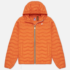 Мужская демисезонная куртка K-Way Jack Eco Warm, цвет оранжевый, размер L