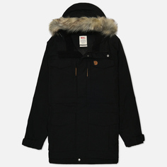 Мужская куртка парка Fjallraven Nuuk Pro, цвет чёрный, размер S