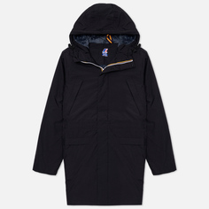 Мужская куртка парка K-Way Remi Ripstop Marmotta, цвет чёрный, размер S