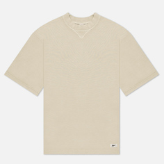 Женская футболка Reebok Classics Natural Dye Boxy, цвет бежевый