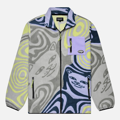Мужская флисовая куртка RIPNDIP Hypnotic Polar Fleece, цвет фиолетовый, размер S