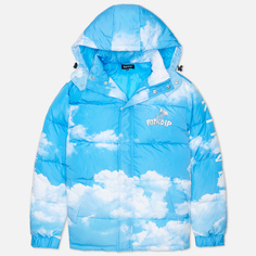 Мужской пуховик RIPNDIP Heaven And Hell Puffer, цвет голубой