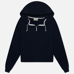 Женская толстовка Uniform Bridge Half Zip Up Hoodie, цвет синий
