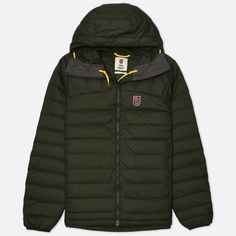 Мужской пуховик Fjallraven Expedition Pack Down Hoodie, цвет оливковый