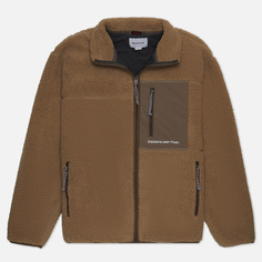 Мужская флисовая куртка thisisneverthat SP Sherpa Fleece Pocket, цвет бежевый, размер M