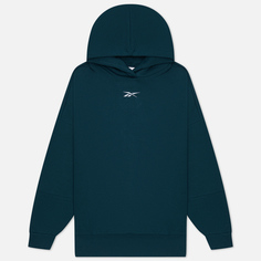 Женская толстовка Reebok Studio Recycled Oversize Hoodie, цвет зелёный