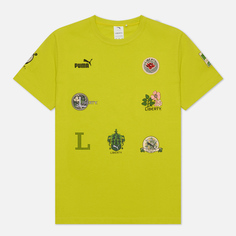 Женская футболка Puma x Liberty Badge, цвет жёлтый