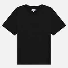 Женская футболка Woolrich Logo, цвет чёрный, размер S