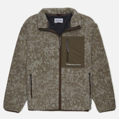 Мужская флисовая куртка thisisneverthat SP Sherpa Fleece Pocket, цвет бежевый, размер S