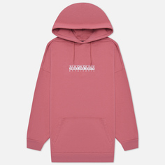 Женская толстовка Napapijri B-Box Hoodie 2, цвет розовый
