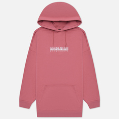 Женская толстовка Napapijri B-Box Hoodie 2, цвет розовый, размер M