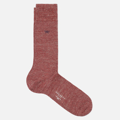 Носки Hackett Logo Linen, цвет красный
