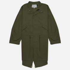 Мужская куртка парка Uniform Bridge M65 Fishtail, цвет зелёный