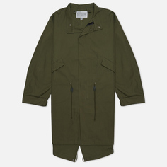 Мужская куртка парка Uniform Bridge M65 Fishtail, цвет зелёный, размер M