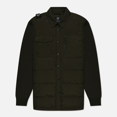 Мужская демисезонная куртка MA.Strum Softshell Down Quilt Overshirt, цвет оливковый, размер XL