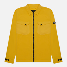 Мужская куртка ветровка Peaceful Hooligan Reflex Overshirt, цвет жёлтый