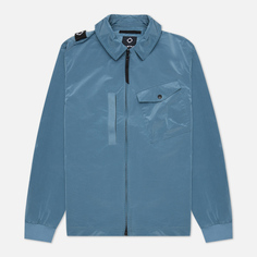 Мужская куртка ветровка MA.Strum Nylon Grid Overshirt, цвет голубой, размер XL