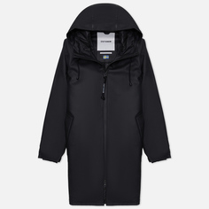 Женская куртка дождевик Stutterheim Mosebacke Winter, цвет чёрный