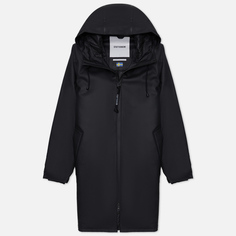 Женская куртка дождевик Stutterheim Mosebacke Winter, цвет чёрный, размер XL