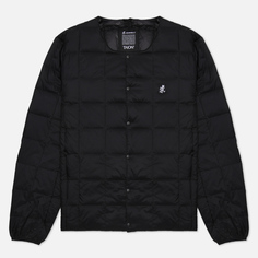 Мужская куртка лайнер Gramicci x Taion Inner Down Running Man, цвет чёрный, размер XS