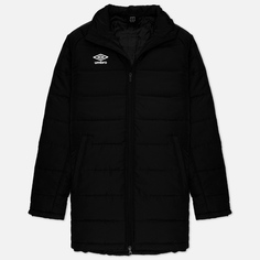 Мужская демисезонная куртка Umbro Training Padded, цвет чёрный