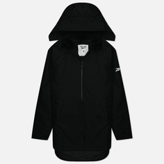 Мужская куртка парка Reebok Outerwear Urban Fleece, цвет чёрный, размер M