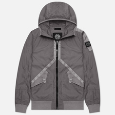 Мужская куртка ветровка ST-95 Helio Hooded, цвет серый, размер S