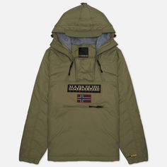 Мужская куртка анорак Napapijri Northfarer 2.0 Winter, цвет оливковый
