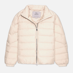 Женский пуховик Woolrich Ellis Microfiber Down, цвет бежевый