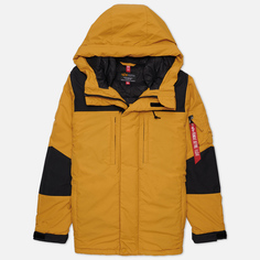 Мужская куртка парка Alpha Industries Avalanche Primaloft, цвет жёлтый, размер M