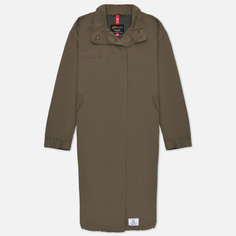 Женская куртка парка Alpha Industries M-65 Fishtail Parka, цвет зелёный