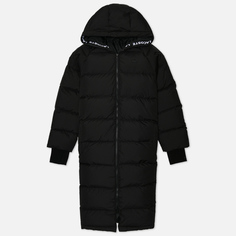 Женский пуховик Lacoste Live Quilted Puffer Coat, цвет чёрный, размер XXS