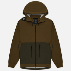 Мужская куртка ветровка MA.Strum Softshell Hooded Stretch Nylon, цвет оливковый