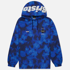 Мужская куртка анорак F.C. Real Bristol Logo Applique Pullover Hoodie, цвет синий