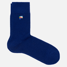 Носки PANGAIA Recycled Cashmere, цвет синий, размер 41-45 EU