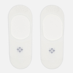 Комплект носков Burlington Everyday 2-Pack No Show, цвет белый