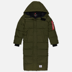 Женская куртка парка Alpha Industries Sierra Gen II Parka, цвет оливковый, размер L