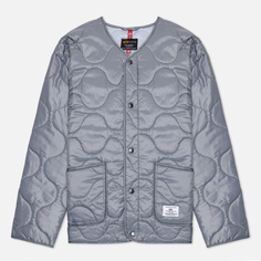 Женская куртка лайнер Alpha Industries Contrast Quilted Liner, цвет серый