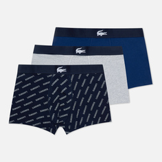 Комплект мужских трусов Lacoste Underwear 3-Pack Boxer Brief Casual, цвет комбинированный