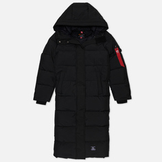 Женская куртка парка Alpha Industries Sierra Gen II, цвет чёрный, размер XS